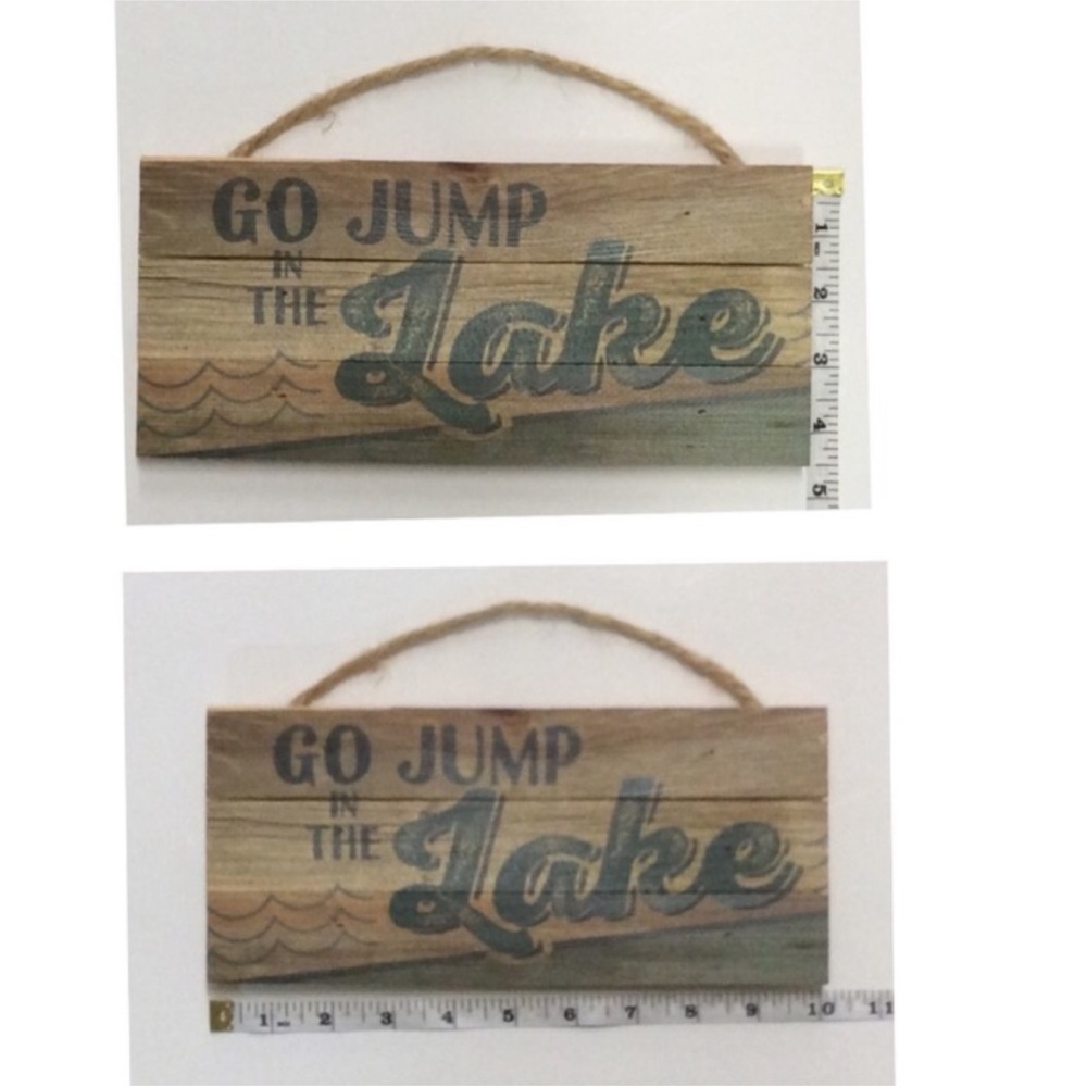 Welcome To The Lake WALL ART And MAGNET DECOR - Picture 3 of 9